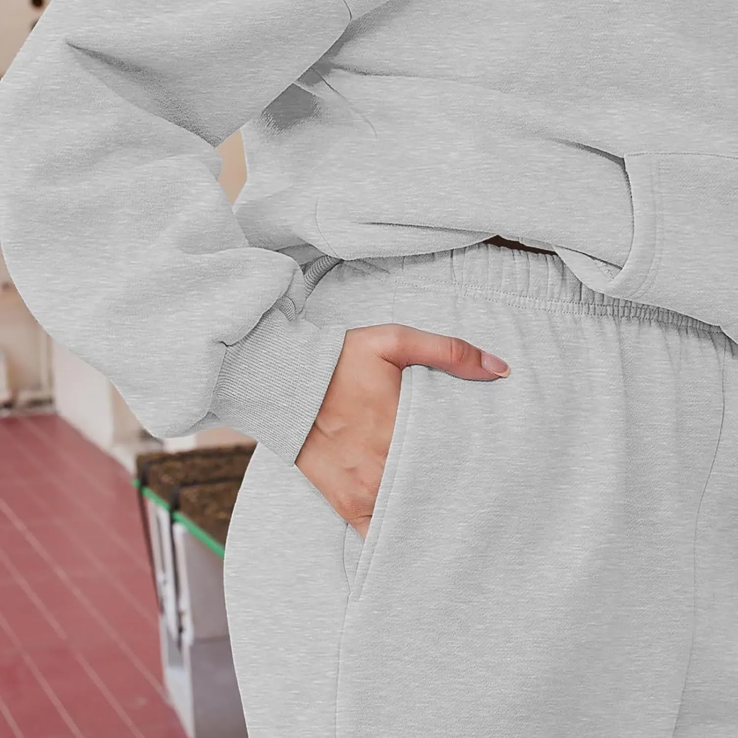 2 Piece Outfits Sweatsuit Tracksuit and Pant Tracksuit Sport Suit Unisex 2 Piece Outfits Sweat Suits for Womens 2