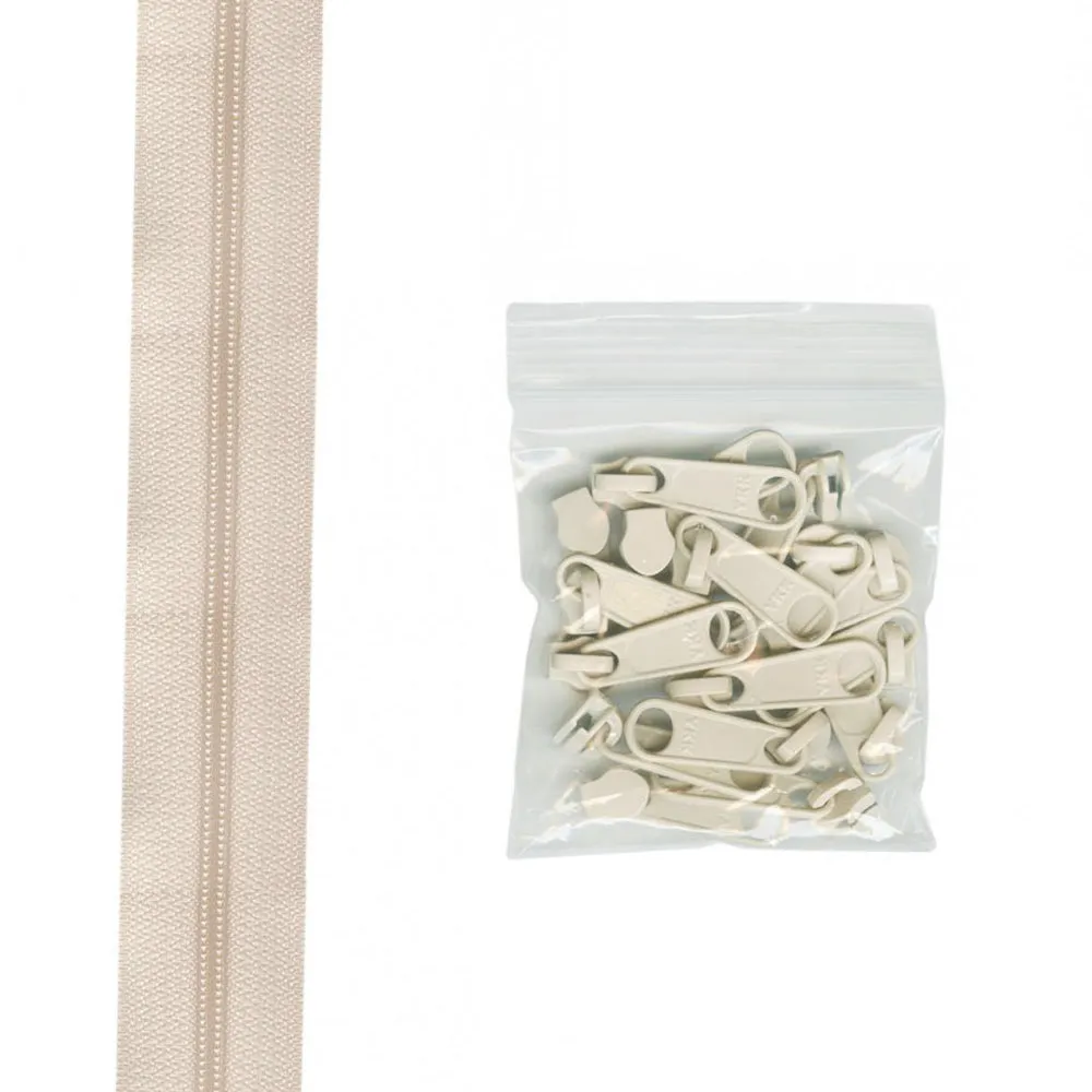 Annie's 4-yd Zipper Chain (#4.5 16mm) with 16 Pulls