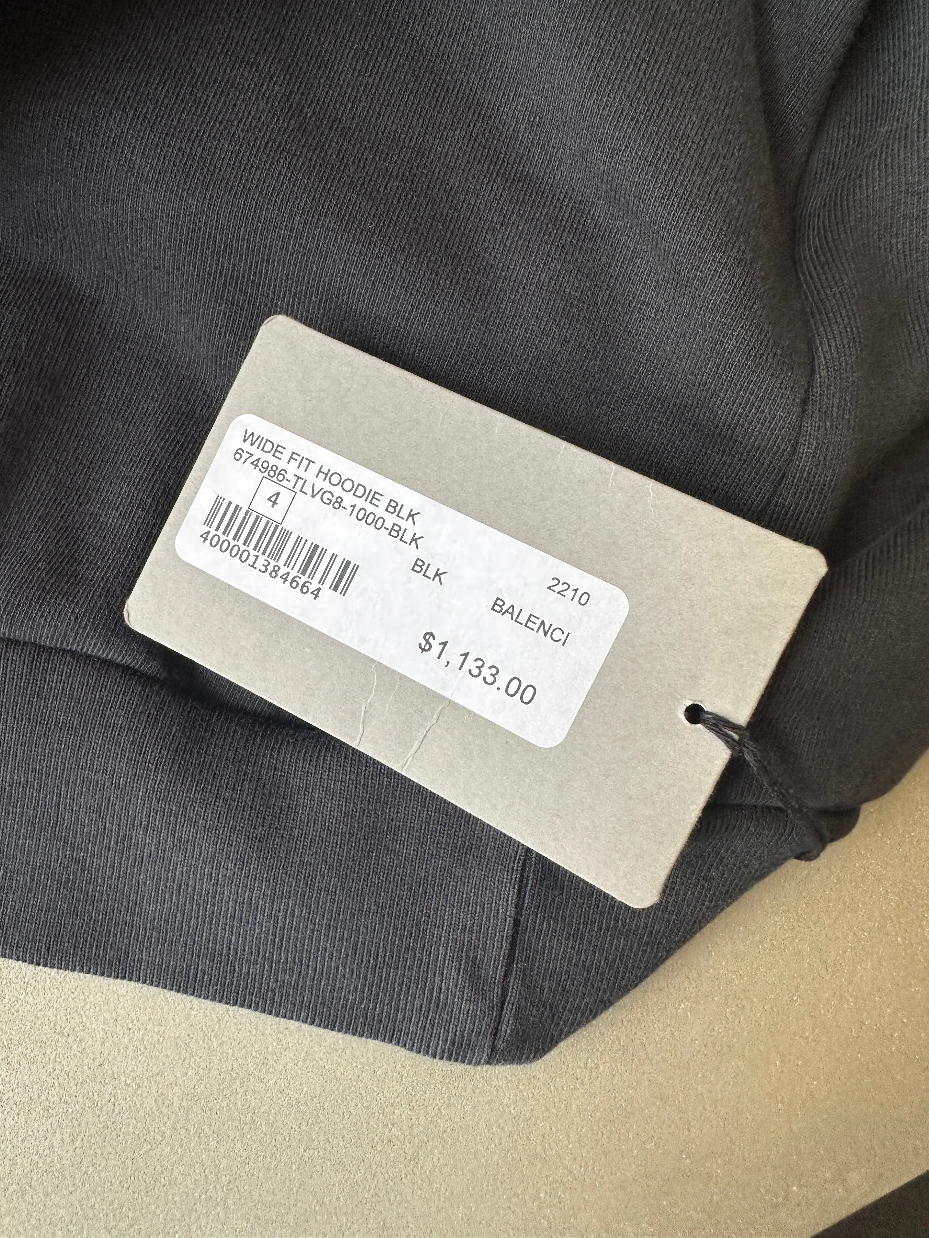 Balenciaga - Black Simpsons Print Hoodie
