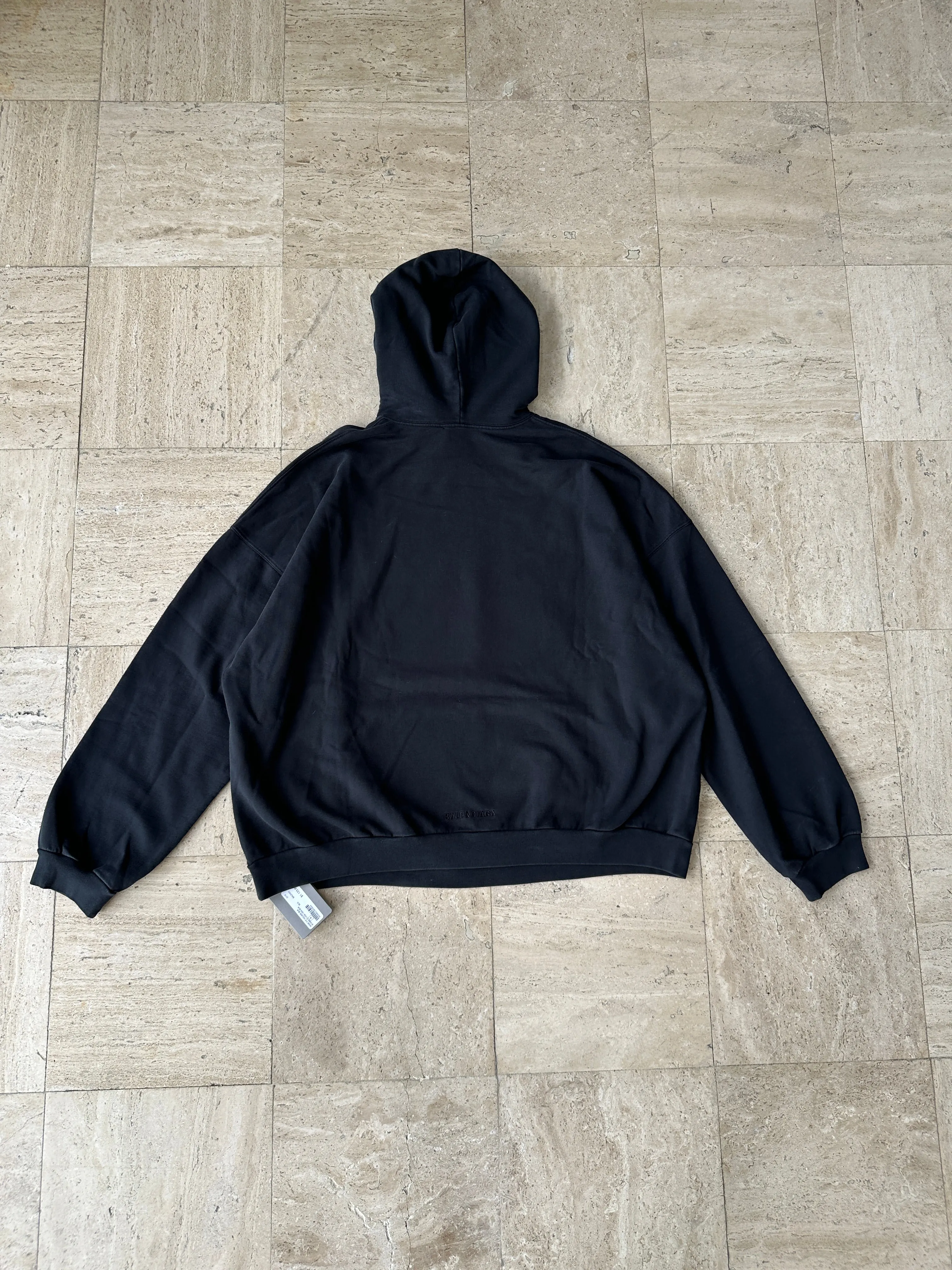 Balenciaga - Black Simpsons Print Hoodie