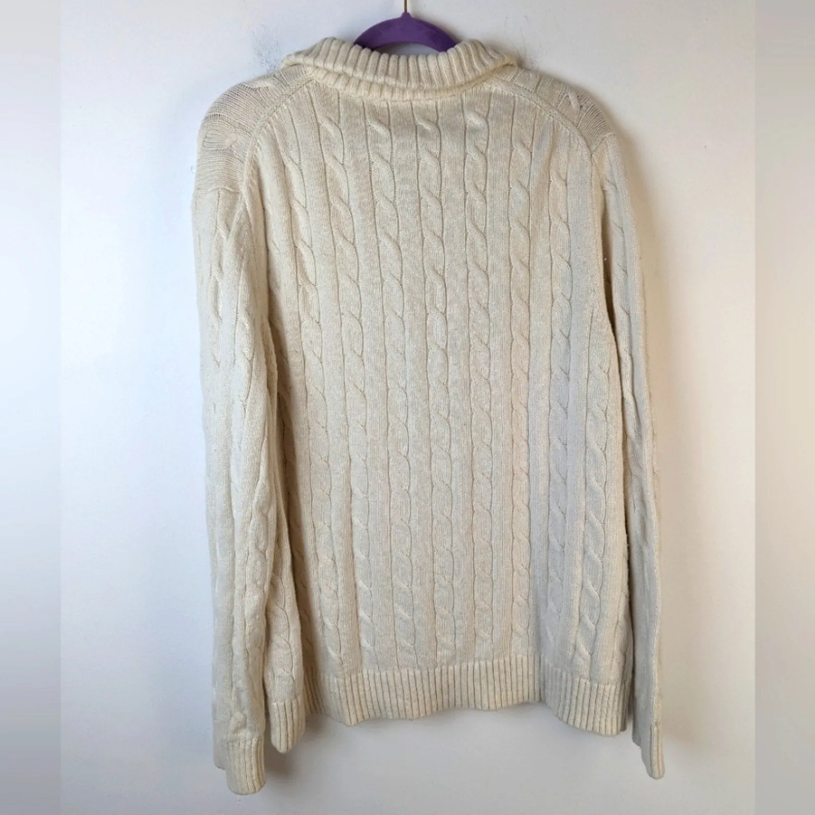 Banana Republic Cable Knit Sweater - XL