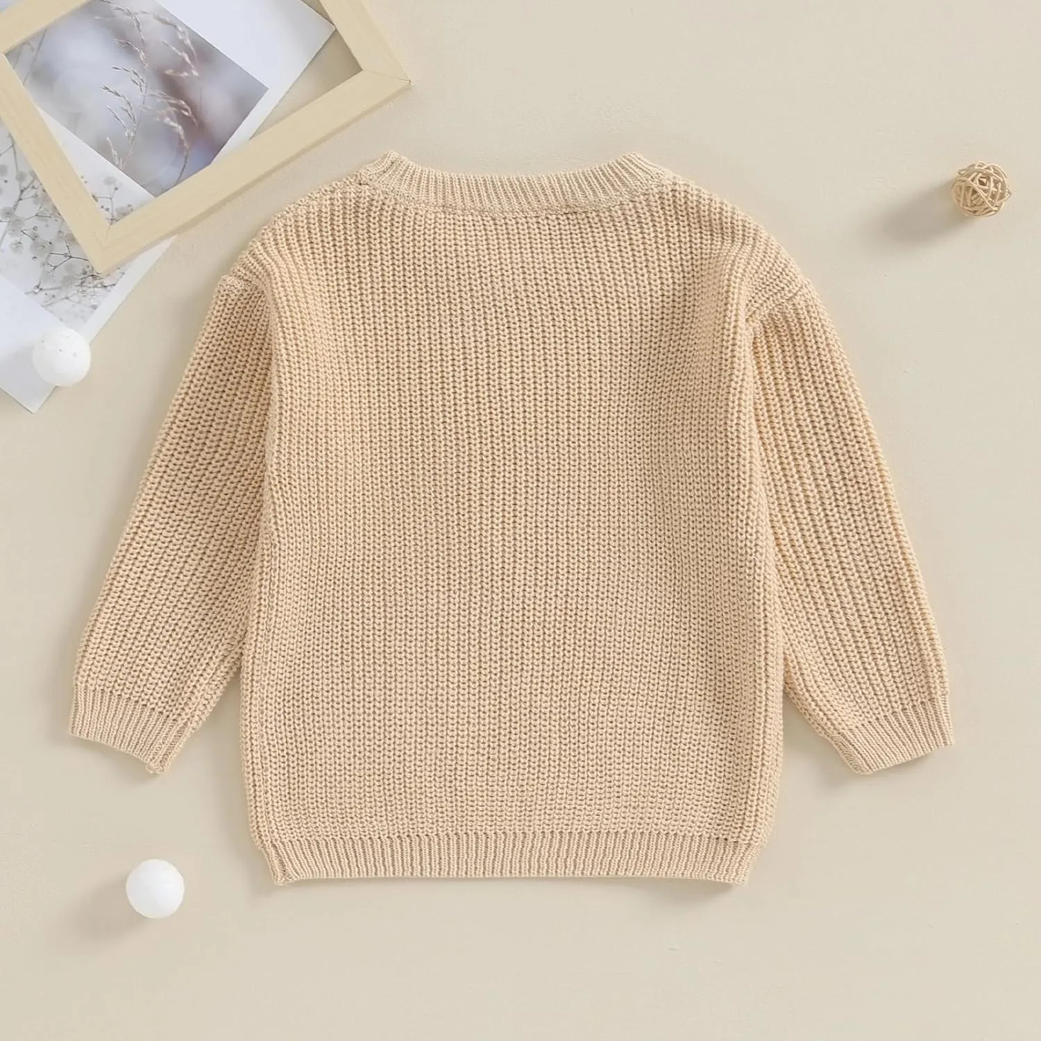 Big Brother Little Brother Matching Outfits Letter Embroidery Knit Sweater Shirt Baby Boy Winter Warm Clothes