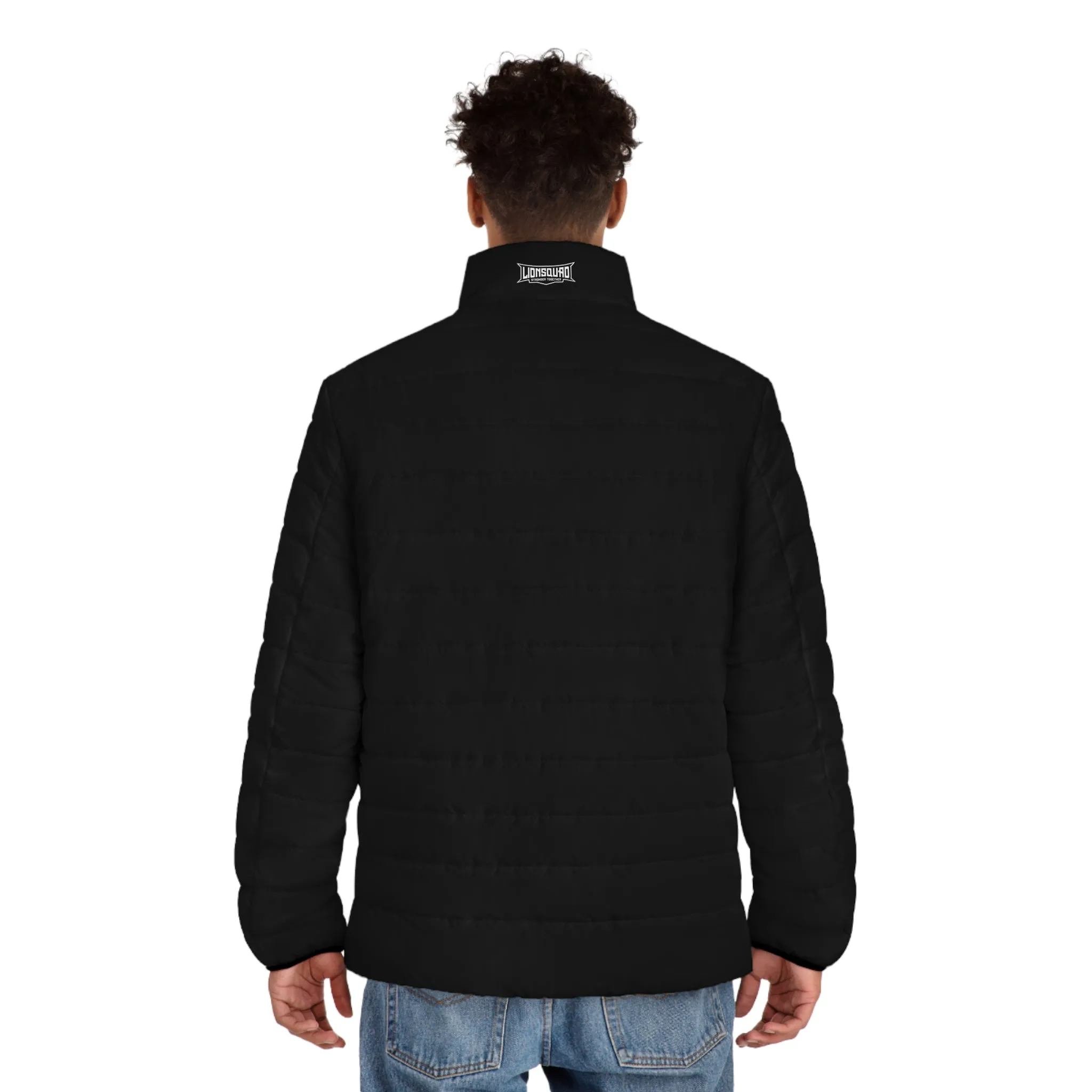 Black Men's Puffer Jacket