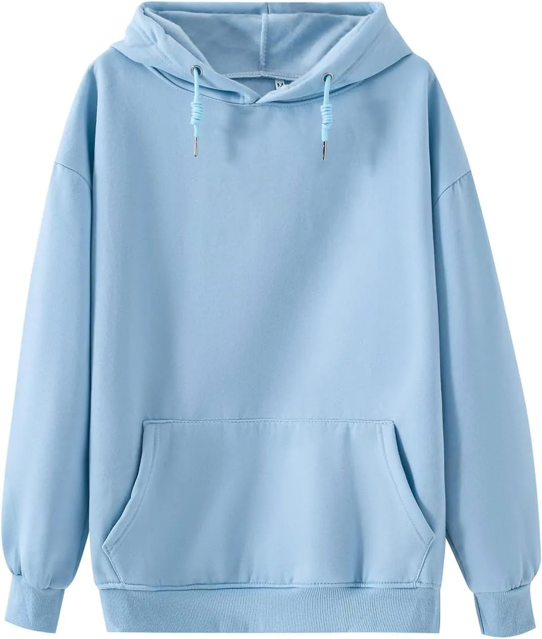 Bobeutou Women Oversized Letter Graphic Print Aesthetic Hoodies Preppy Hooded Sweatshirt Trendy Fleece Hoodie Pullover Top