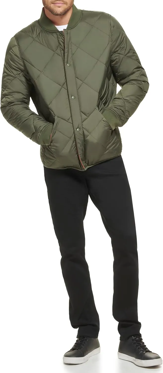 Calvin Klein Men's Reversible Diamond Quilted Jacket