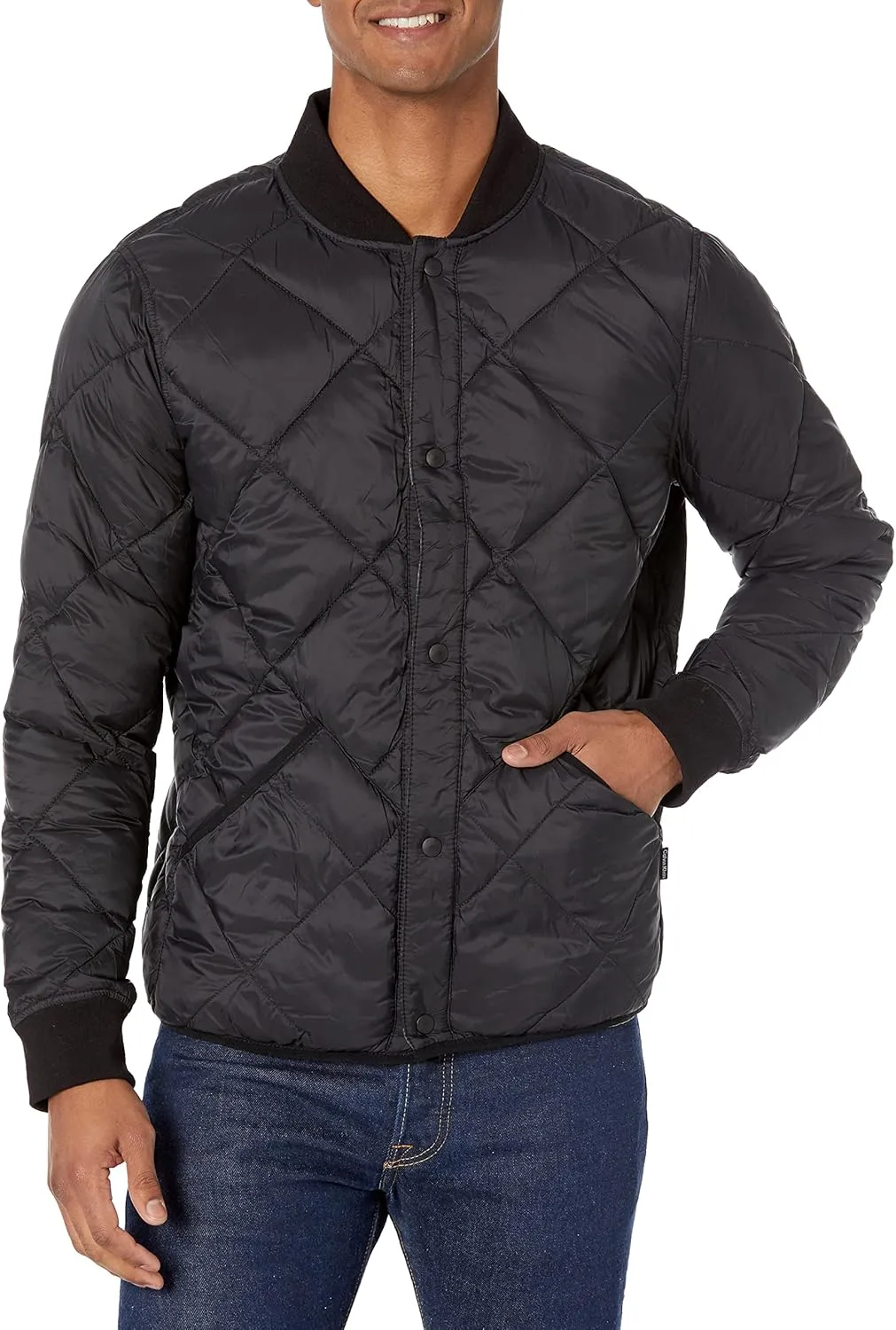 Calvin Klein Men's Reversible Diamond Quilted Jacket