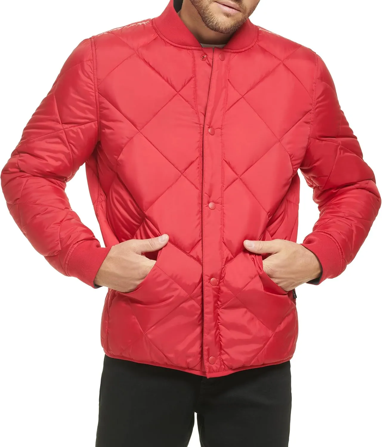 Calvin Klein Men's Reversible Diamond Quilted Jacket