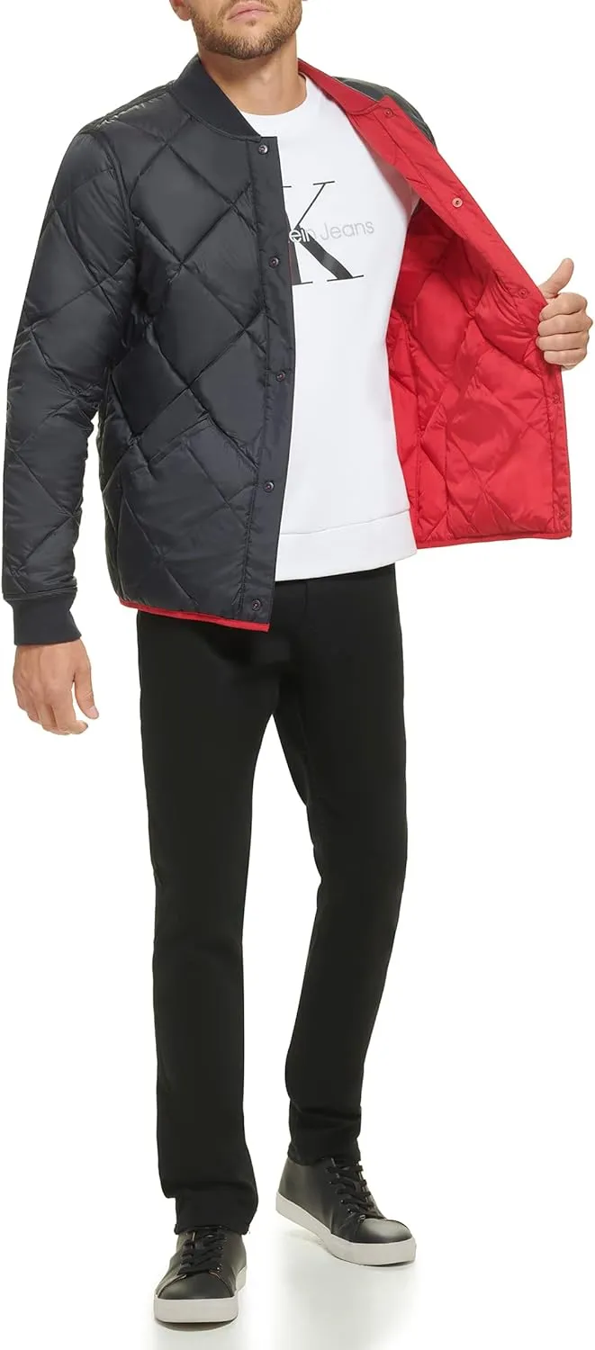 Calvin Klein Men's Reversible Diamond Quilted Jacket