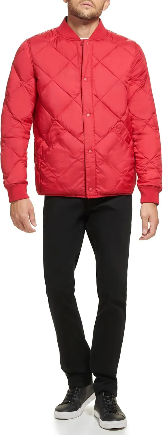 Calvin Klein Men's Reversible Diamond Quilted Jacket