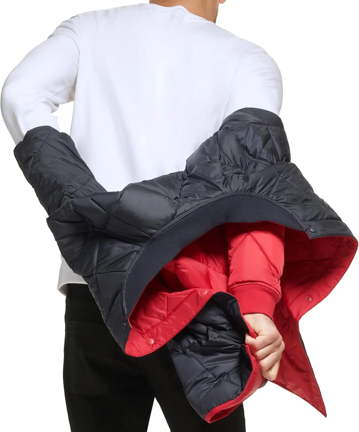 Calvin Klein Men's Reversible Diamond Quilted Jacket