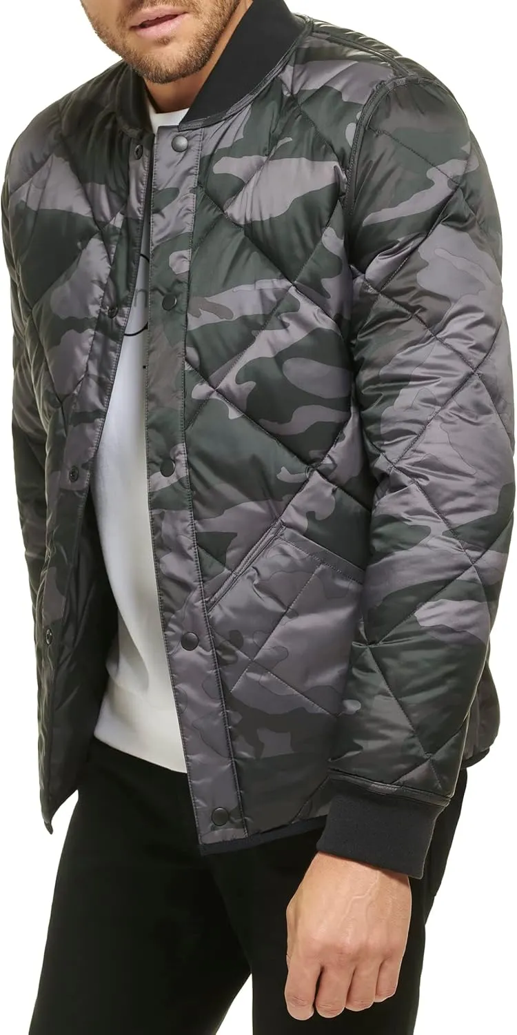 Calvin Klein Men's Reversible Diamond Quilted Jacket