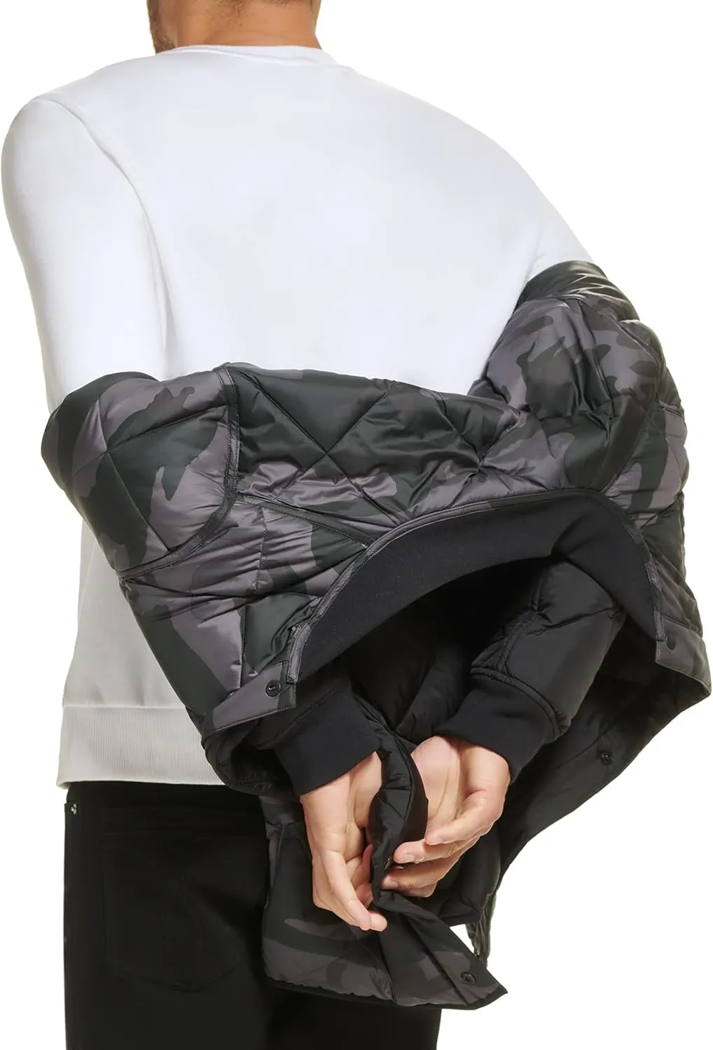 Calvin Klein Men's Reversible Diamond Quilted Jacket
