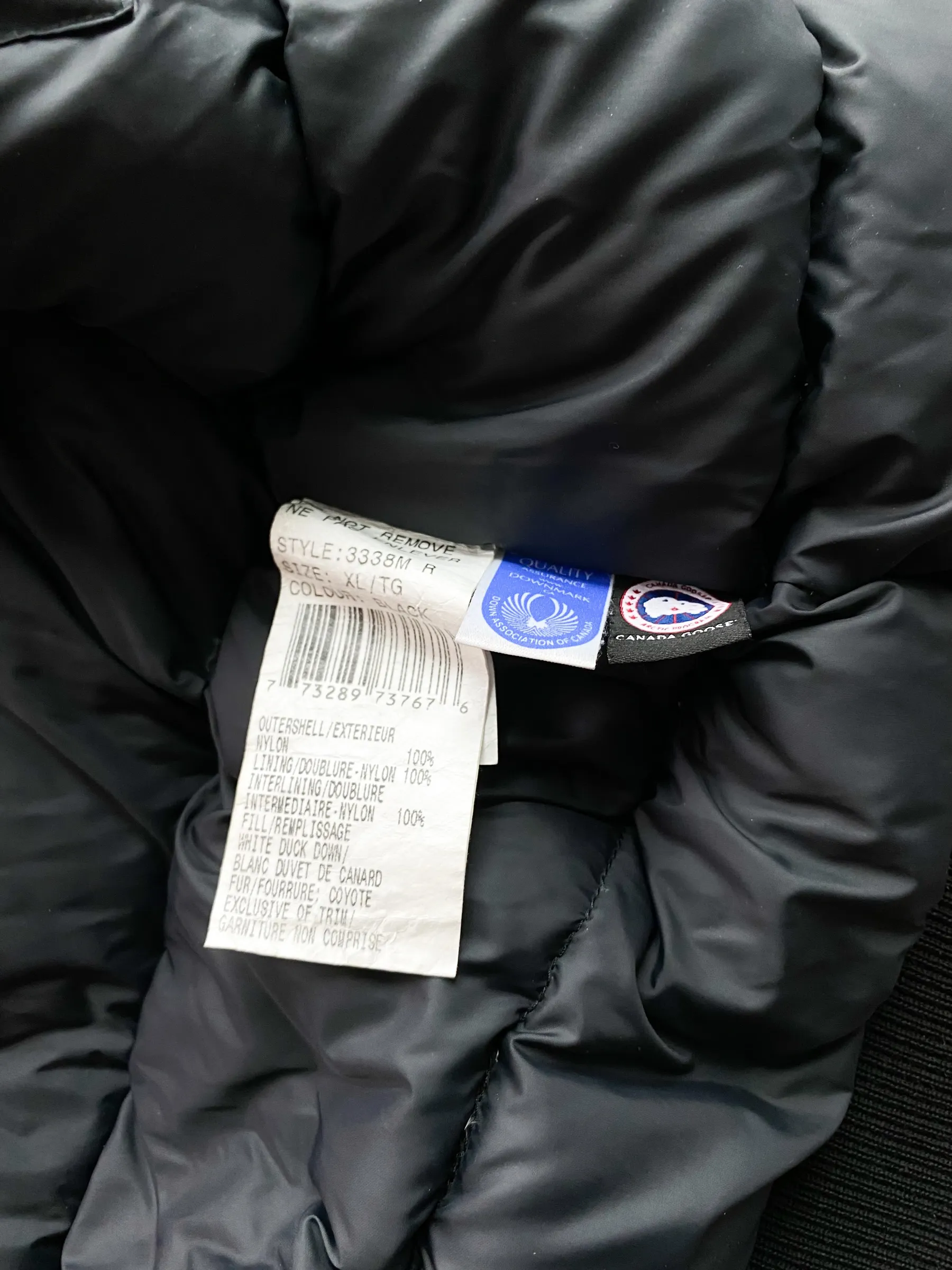 Canada Goose Black Yukon Black Label Men's Jacket