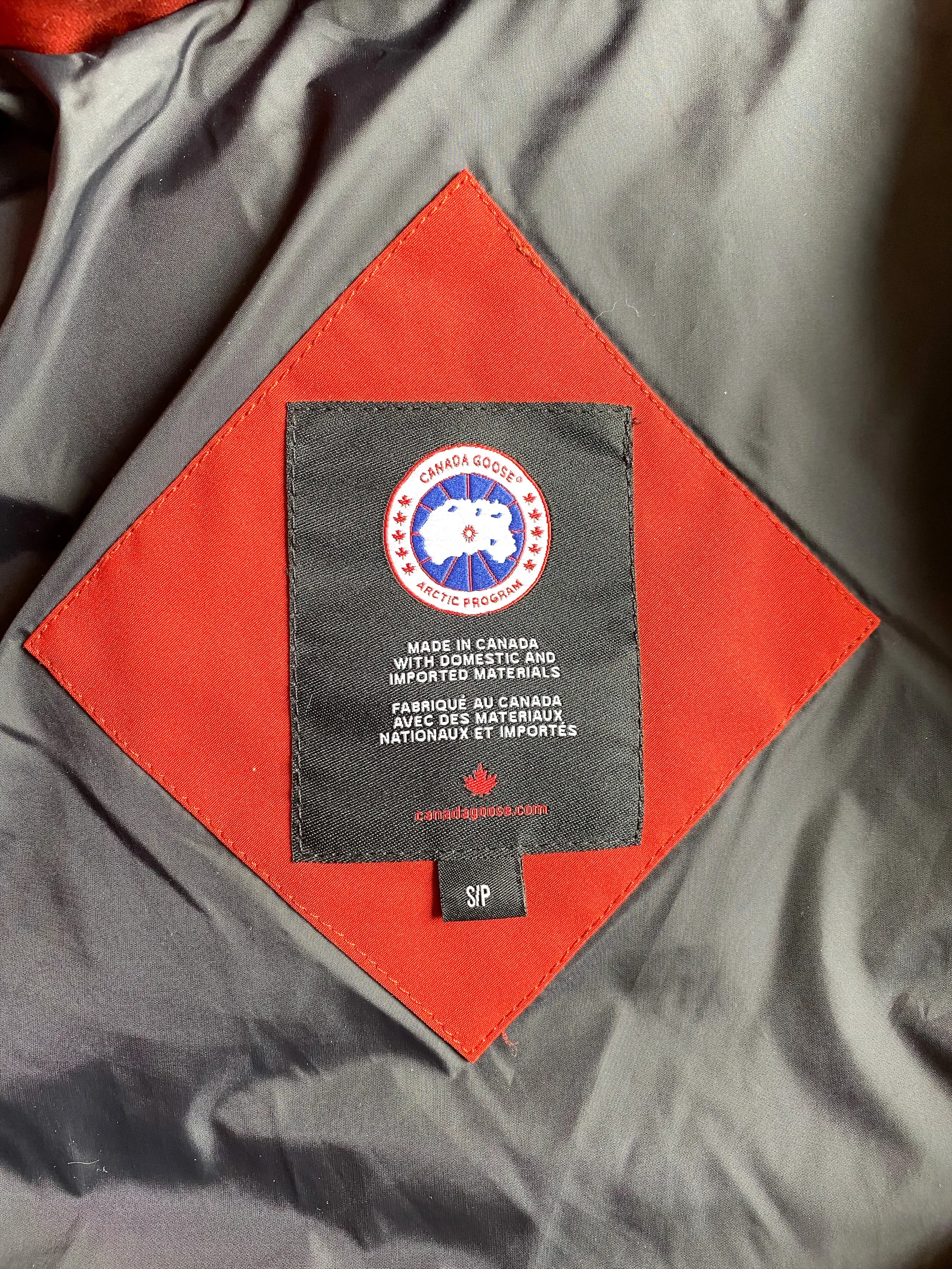 Canada Goose Maple Red Wyndham Men's Jacket