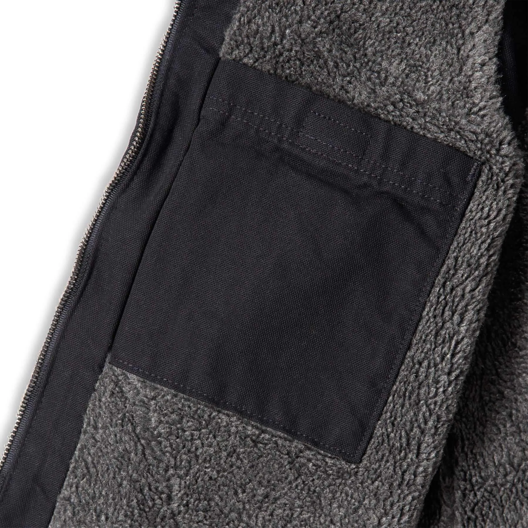 Carhartt Womens Sherpa Fleece Lined Relaxed fit Mock Neck Duck Canvas Gilet Vest 104224