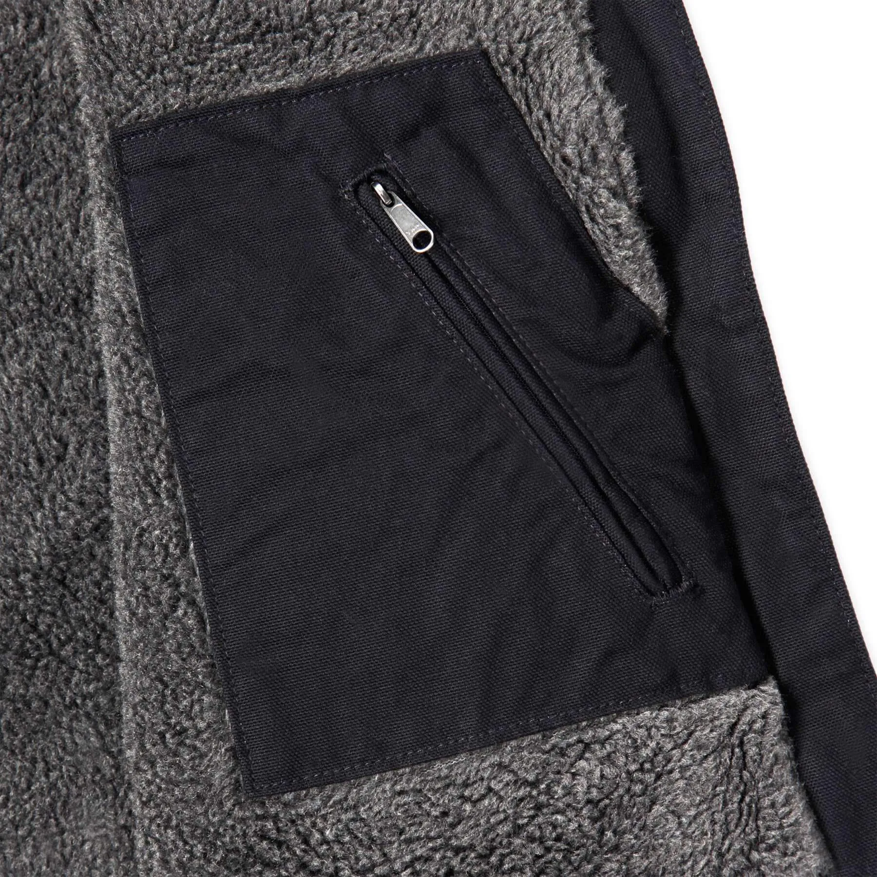 Carhartt Womens Sherpa Fleece Lined Relaxed fit Mock Neck Duck Canvas Gilet Vest 104224