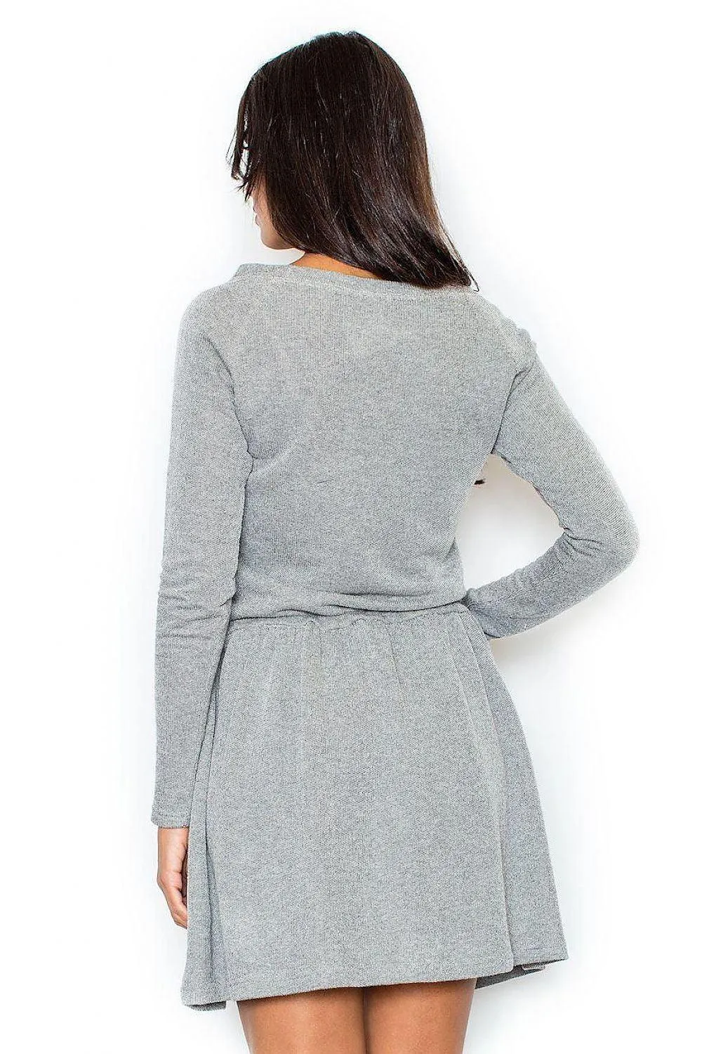 Chic Cotton Boat Neck Daydress - Effortless Style