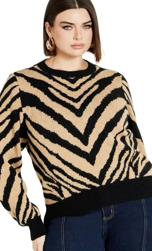 City Chic Women's Sweater-Freya