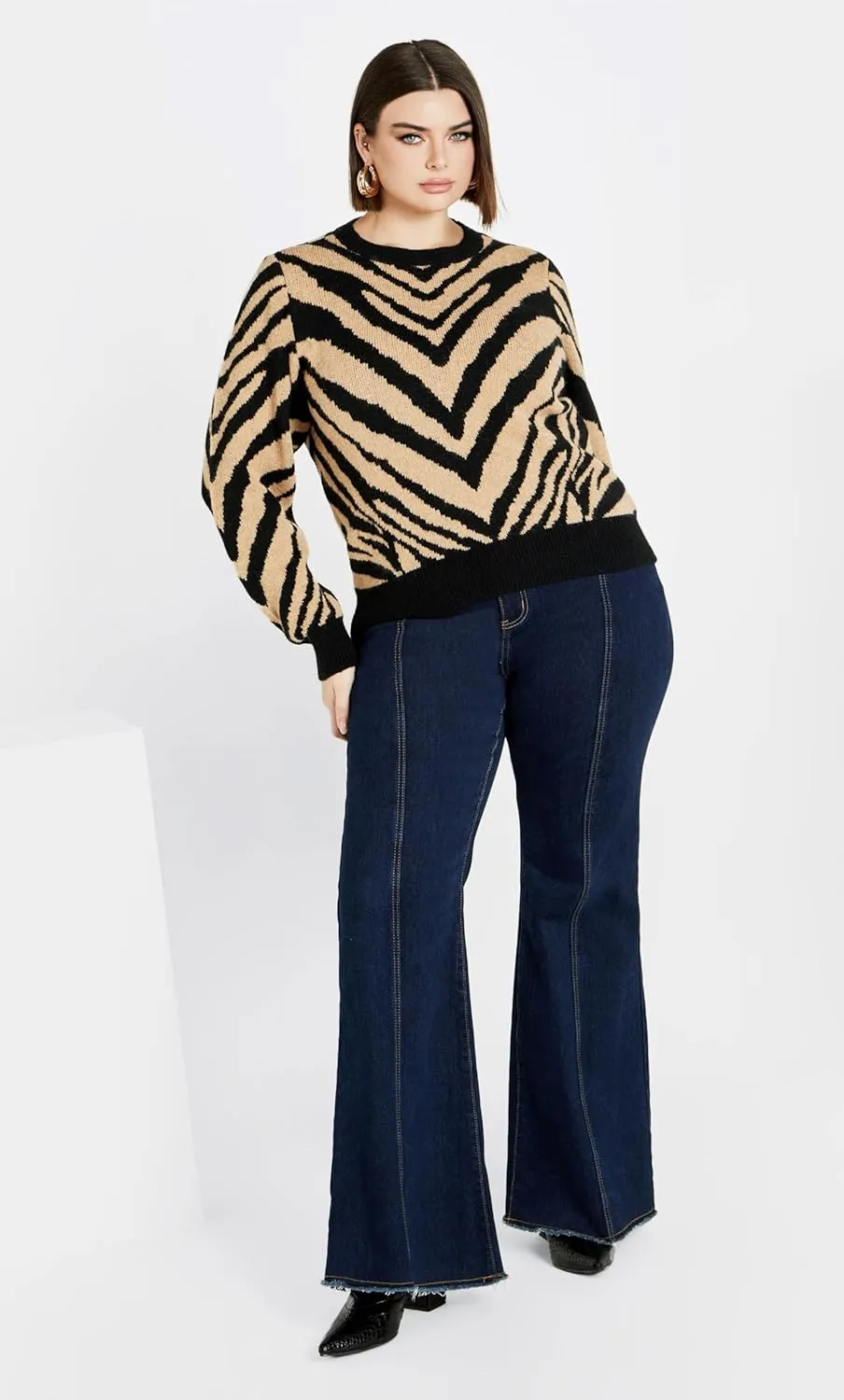 City Chic Women's Sweater-Freya