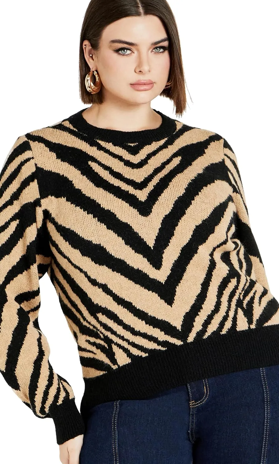 City Chic Women's Sweater-Freya