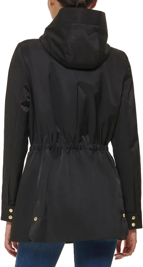 Cole Haan Women's Adjustable Rain Short Coat