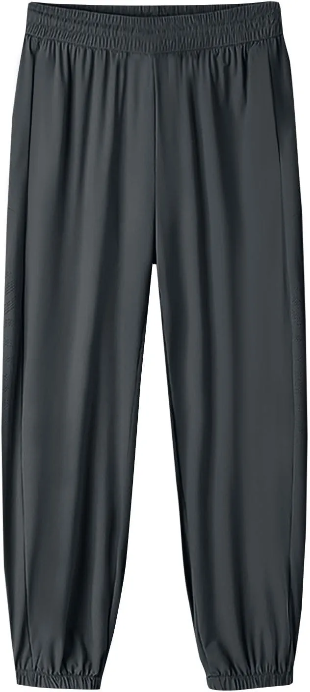 Cotton Linen Womens Sweatpants,Women's Pants Wide Leg Flowy Trousers with Pockets High Waisted Business Casual