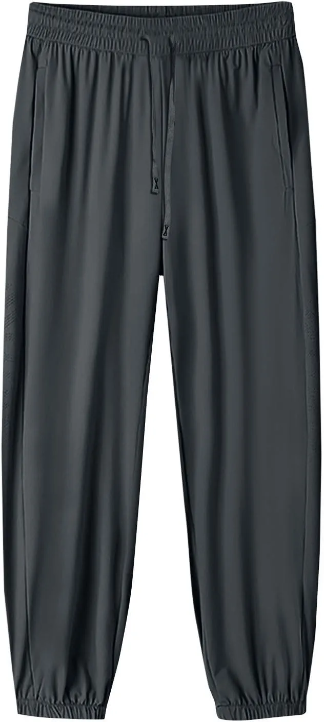 Cotton Linen Womens Sweatpants,Women's Pants Wide Leg Flowy Trousers with Pockets High Waisted Business Casual
