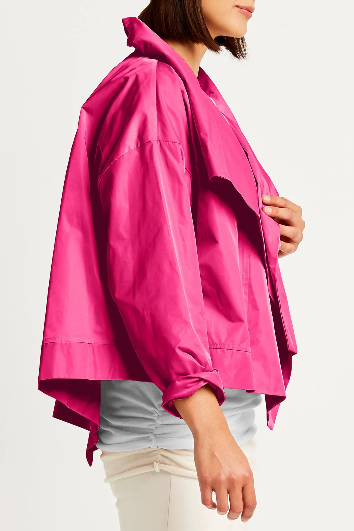 Cropped Asymmetrical Jacket