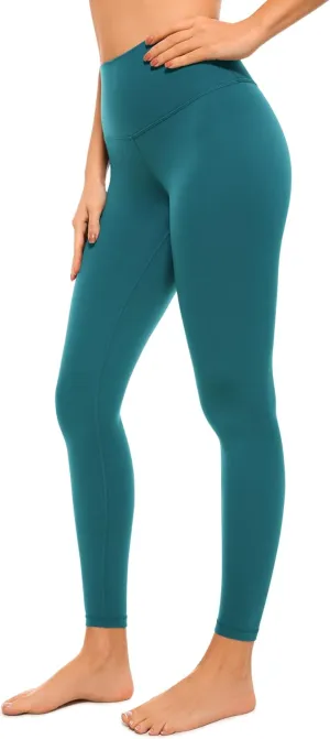 CRZ YOGA Air Feeling High Waisted Leggings for Women 25'' - Warm Thick Workout Buttery Soft Yoga Pants Lounge