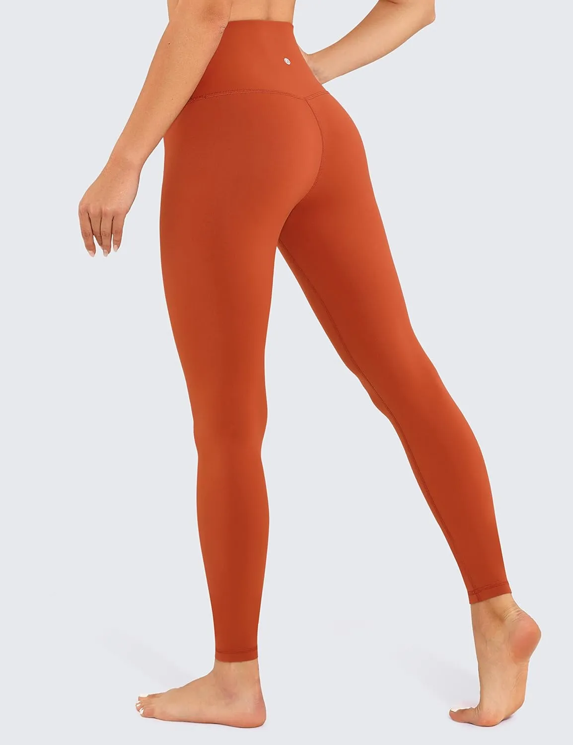 CRZ YOGA Air Feeling High Waisted Leggings for Women 28'' - Warm Thick Workout Buttery Soft Yoga Pants Lounge