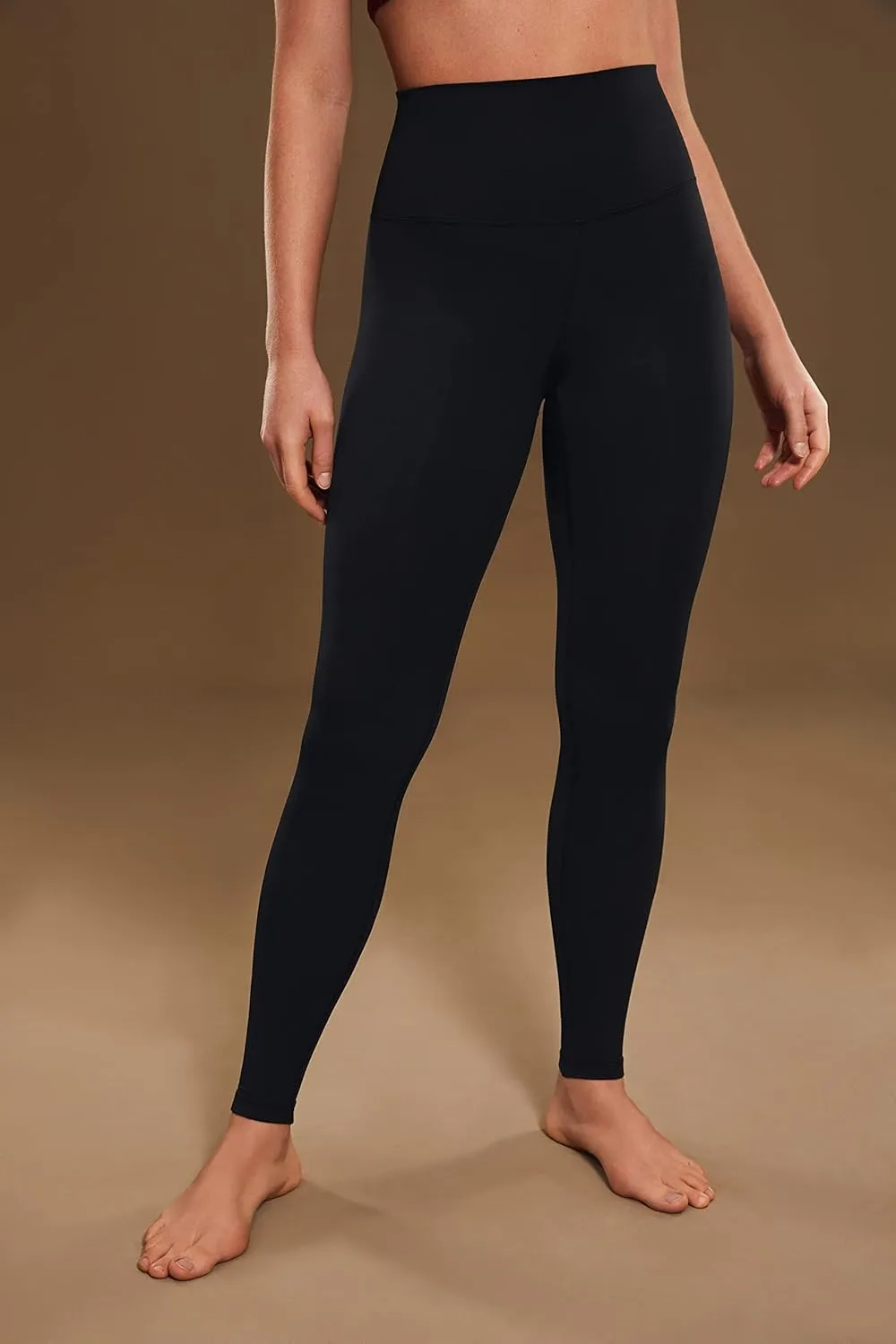 CRZ YOGA Air Feeling High Waisted Leggings for Women 28'' - Warm Thick Workout Buttery Soft Yoga Pants Lounge