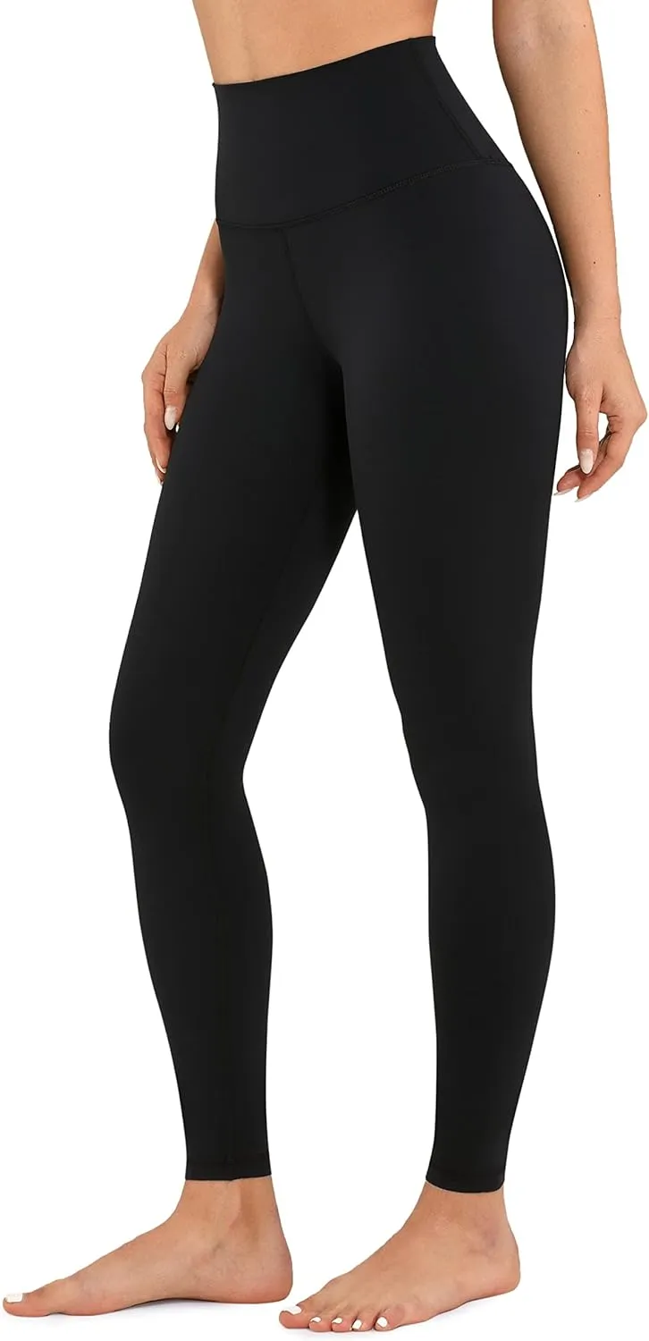 CRZ YOGA Air Feeling High Waisted Leggings for Women 28'' - Warm Thick Workout Buttery Soft Yoga Pants Lounge
