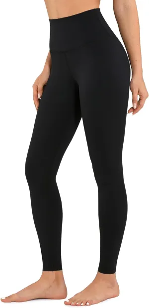 CRZ YOGA Air Feeling High Waisted Leggings for Women 28'' - Warm Thick Workout Buttery Soft Yoga Pants Lounge