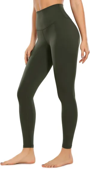 CRZ YOGA Air Feeling High Waisted Leggings for Women 28'' - Warm Thick Workout Buttery Soft Yoga Pants Lounge