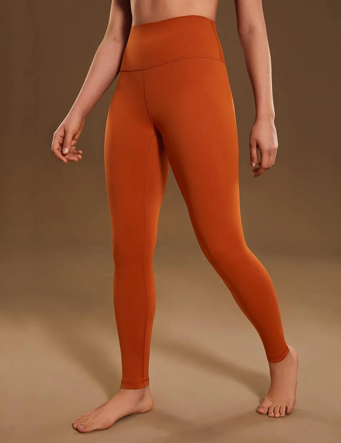 CRZ YOGA Air Feeling High Waisted Leggings for Women 28'' - Warm Thick Workout Buttery Soft Yoga Pants Lounge