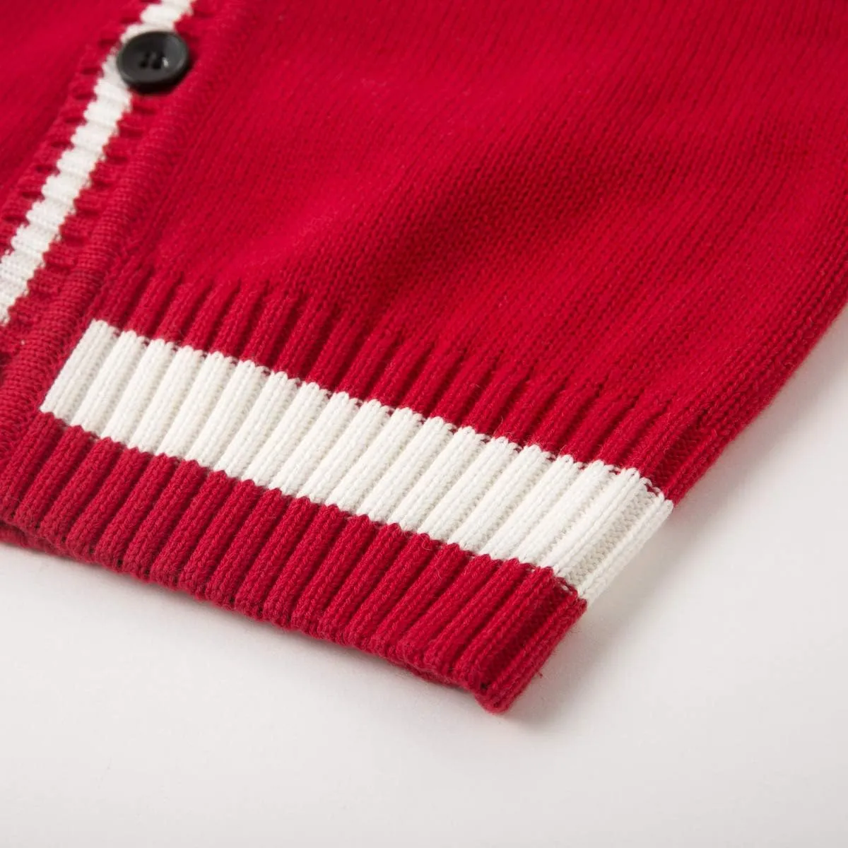 Curipeer Boys' Cardigan Knitted Sweater Fall Button Up Sweater Cardigan for Toddler Boys 3-14Y