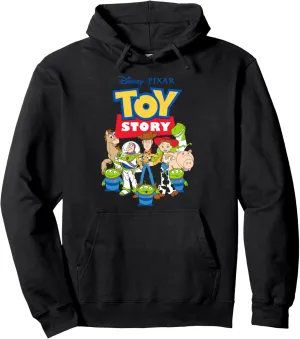 Disney Pixar Toy Story Buzz Woody Jessie Hoodie Pullover Hoodie