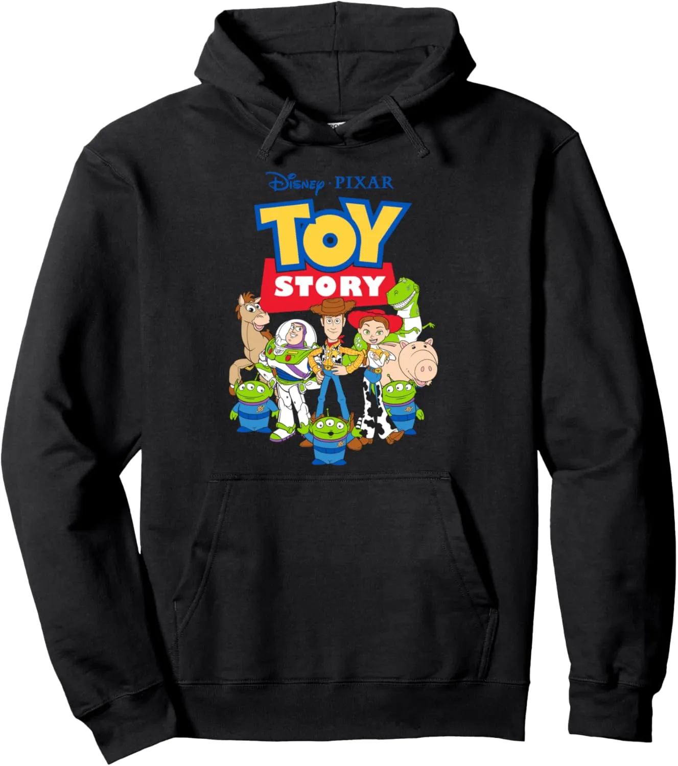 Disney Pixar Toy Story Buzz Woody Jessie Hoodie Pullover Hoodie