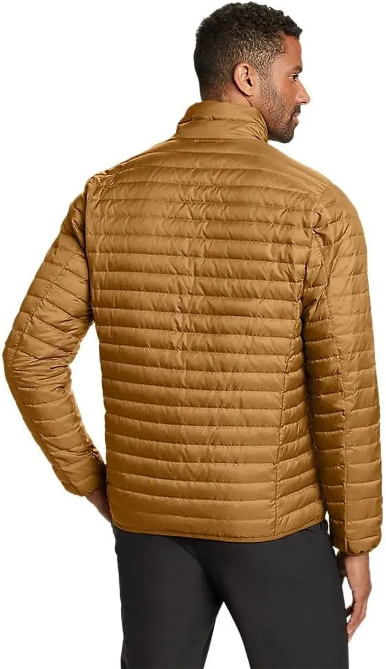 Eddie Bauer Men's Microlight Down Jacket - Water-Resistant, 650 Fill RDS Certified Down, Zip Pockets, Handwarmer Pocket