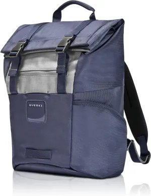 Everki EKP161N ContemPRO Roll Top Laptop Backpack, up to 15.6" - Navy
