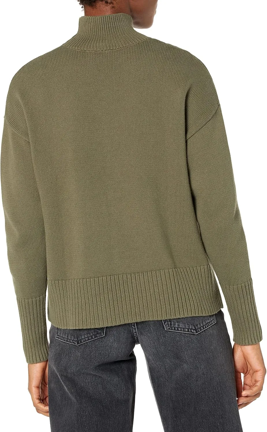 GAP Women's Cotton Turtleneck Sweater
