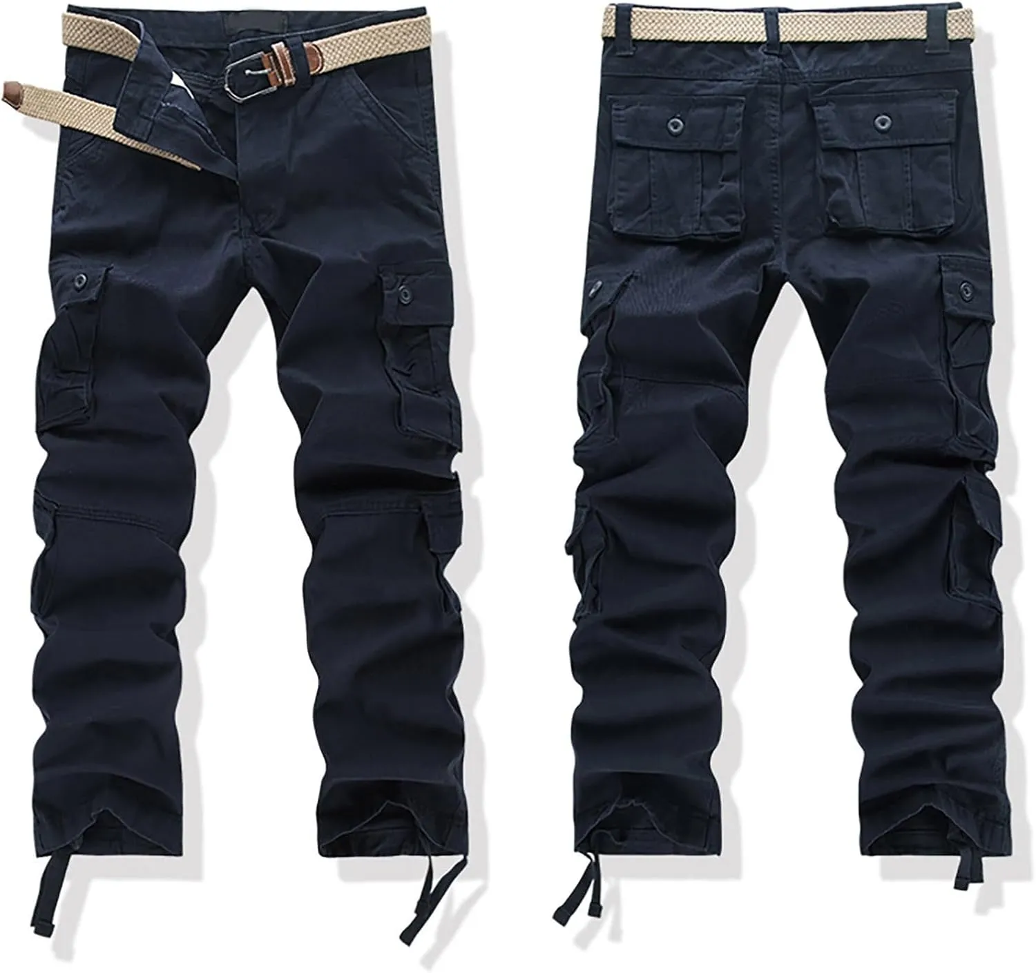 Gear Men's Hiking Tactical Sweatpants Waist Denim Long Pants Men's Casual Cargo Pants Sweatpants for Men Men's Camo