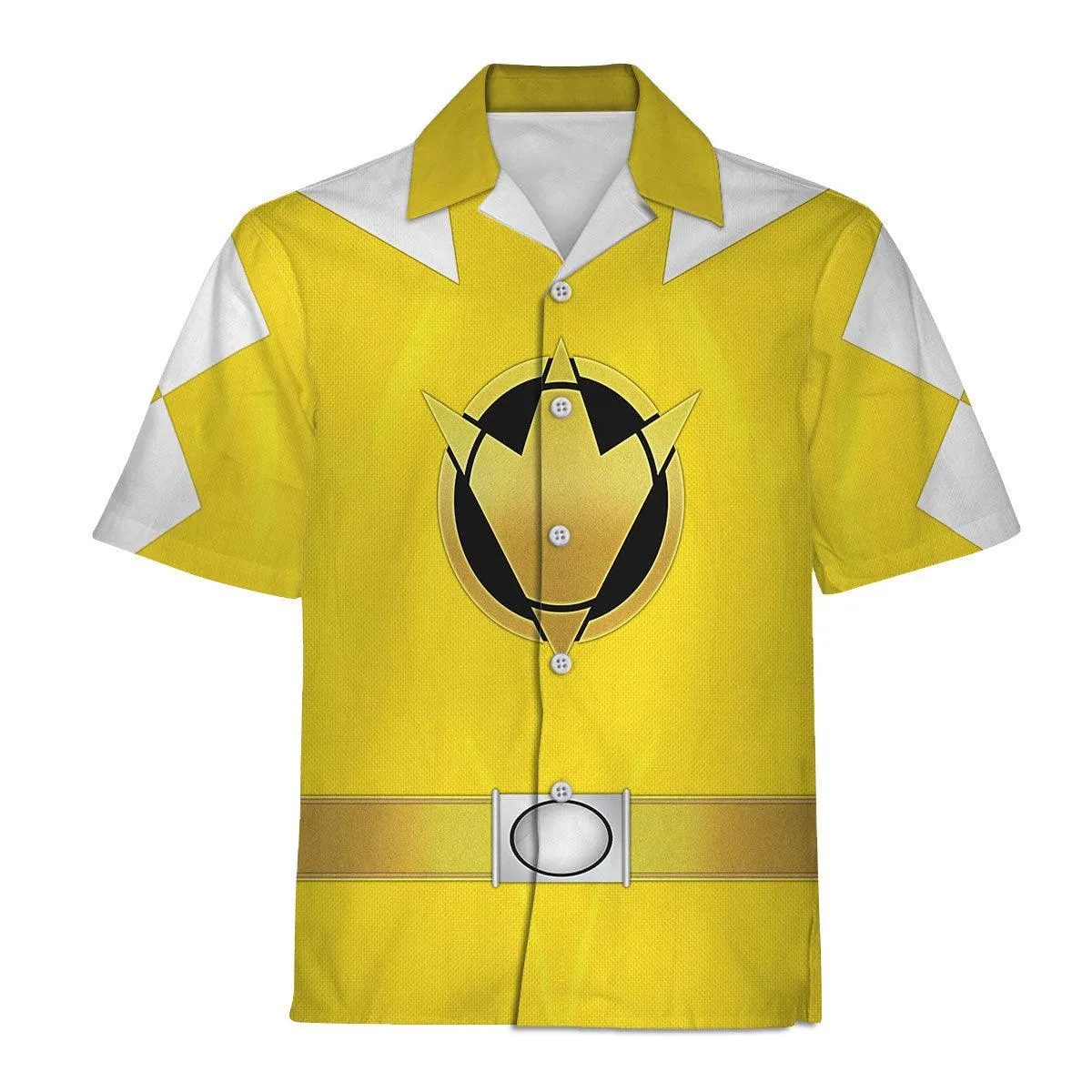 Gearhomie Yellow Ranger Dino Thunder Hoodies Sweatshirt T-shirt Hawaiian Sweatpants