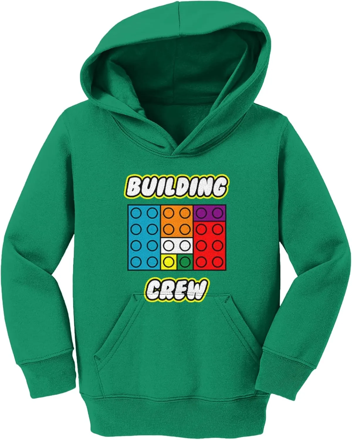 Haase Unlimited Building Crew - Build Blocks Toddler/Youth Fleece Hoodie