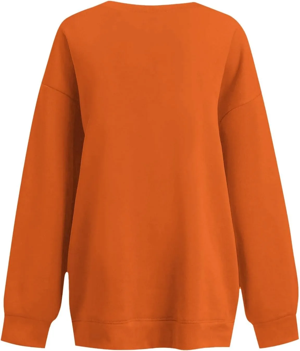 Halloween Sweatshirts for Women Long Sleeve Crewneck Cute Spooky Pullover Tops Oversized Halloween Ghost Shirt