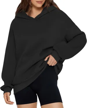 Hoodies for Women Oversized Sweatshirts Fleece Hoodie Long Sleeve Shirts Pullover Fashion Winter Fall Y2k Clothes