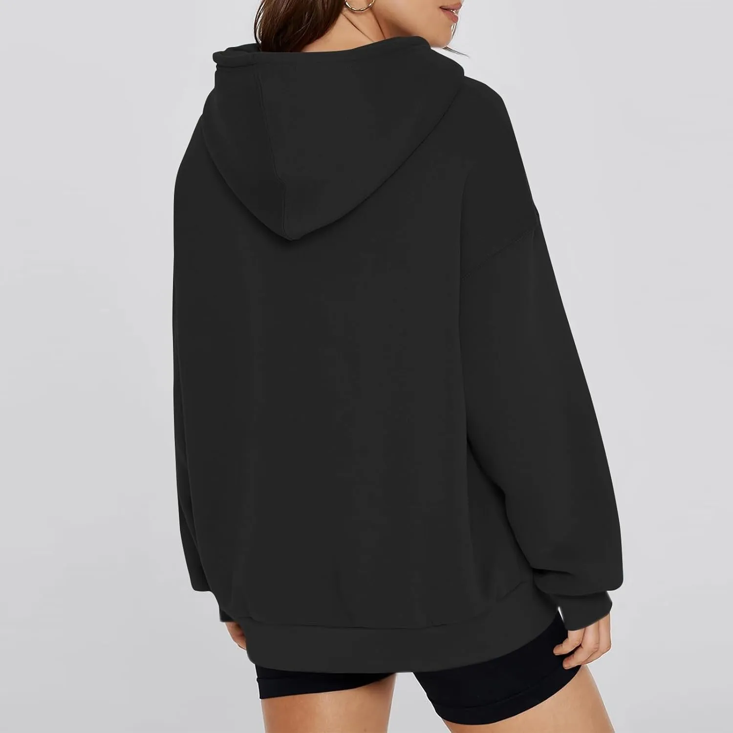 Hoodies for Women Oversized Sweatshirts Fleece Hoodie Long Sleeve Shirts Pullover Fashion Winter Fall Y2k Clothes