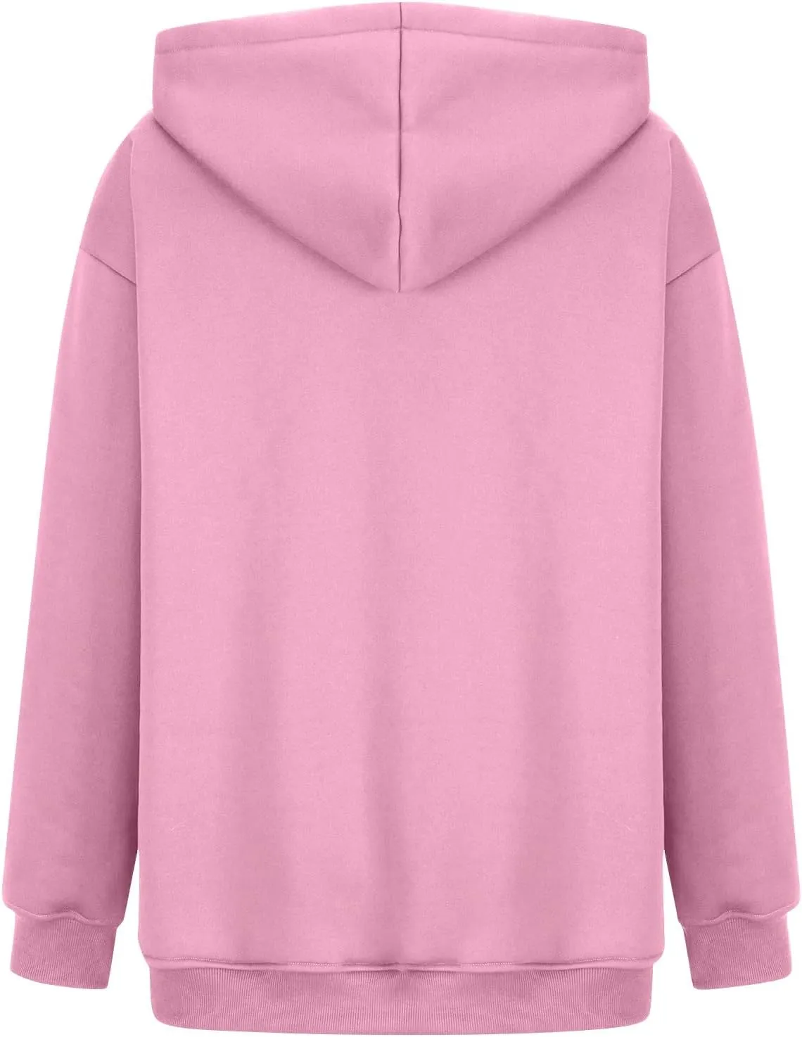 Hoodies For Women Plain Pocket Zip Sweatshirt Basic Long Sleeve Coat Outdoor Ladies Daily Tops Trendy Sport Outfits