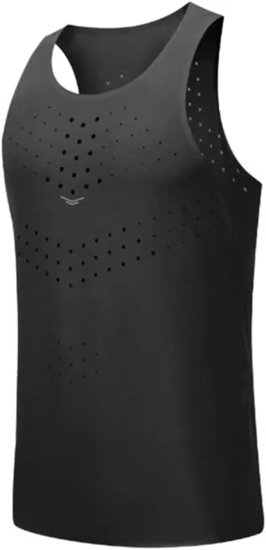 HSQSMWJ Mens Workout Sleeveless Tank Top Breathable Quick Dry Gym Bodybuilding Athletic