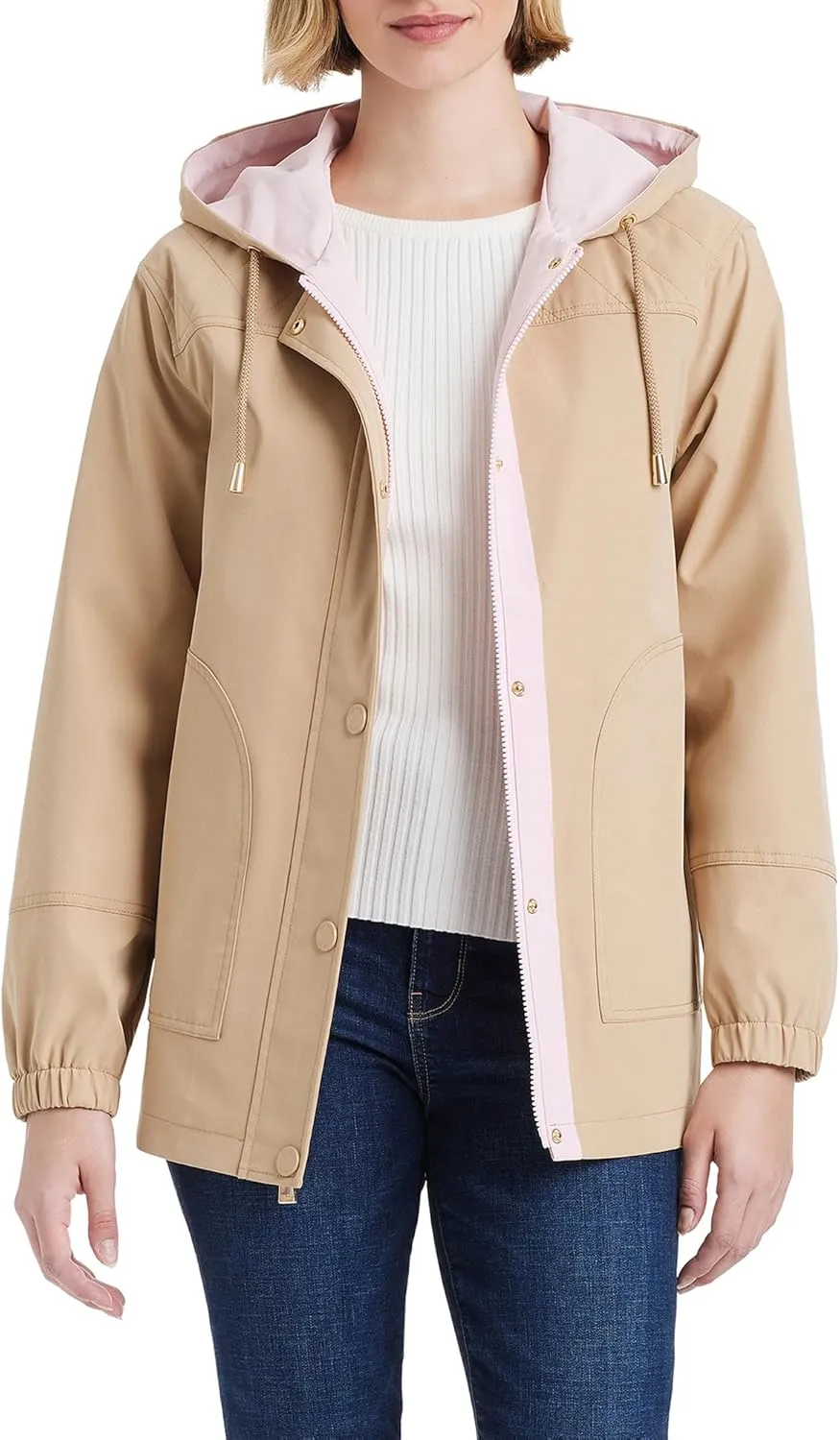 kate spade new york Women's Lightweight Water Resistant Jacket